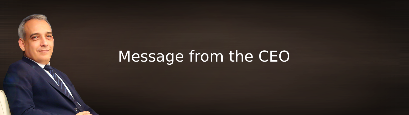 CEO message