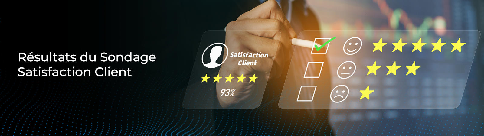 Résultats des Sondages Satisfaction Client