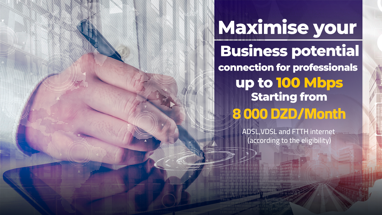 Algeria Telecom launches new offers for businesses and professionals!
